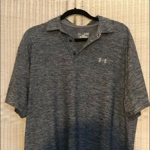 Under Armor men’s Blue and grey heat gear  XL